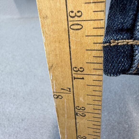 BKE Denim Jeans Women's 27R (4) Dark Blue Stella Mid-Rise Skinny Preppy EUC - Picture 12 of 13